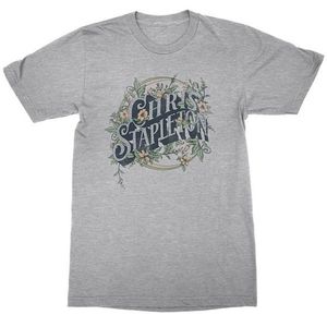 NWOT Chris Stapleton Floral Graphic Tee